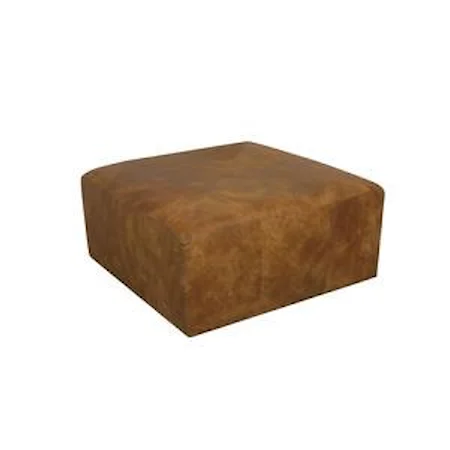 Miles Leather Ottoman